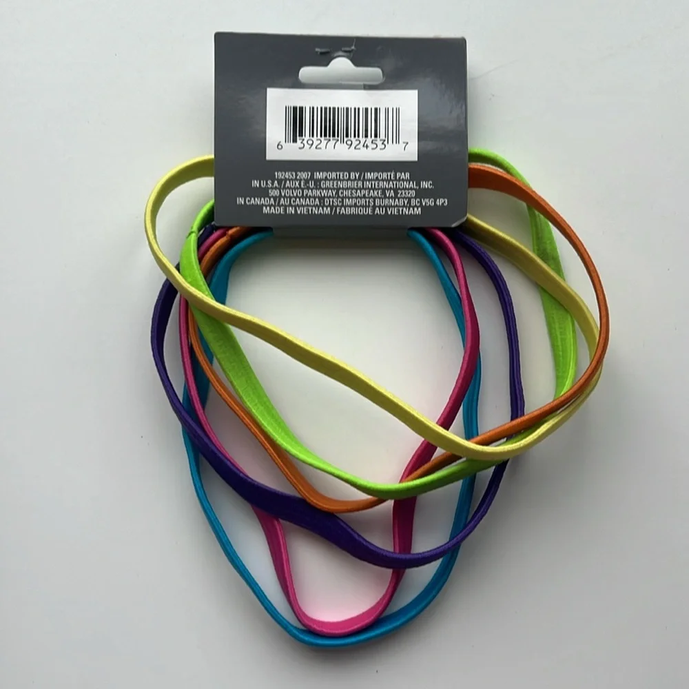 Colorful Headwraps Set of Six NWT - Picture 2 of 3